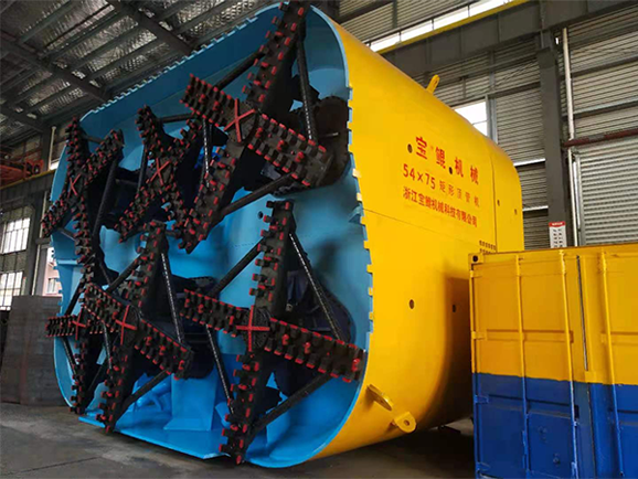 矩形頂管掘進機